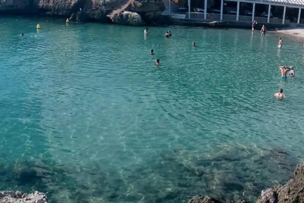 Tranquilo Apartamento Con Preciosa Cala En La Puerta Ciutadella (Menorca) Exterior foto